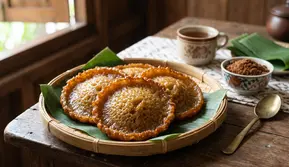 Resep Kue Cucur Gula Merah Berserat Cantik, Empuk di Tengah dan Renyah di Pinggir