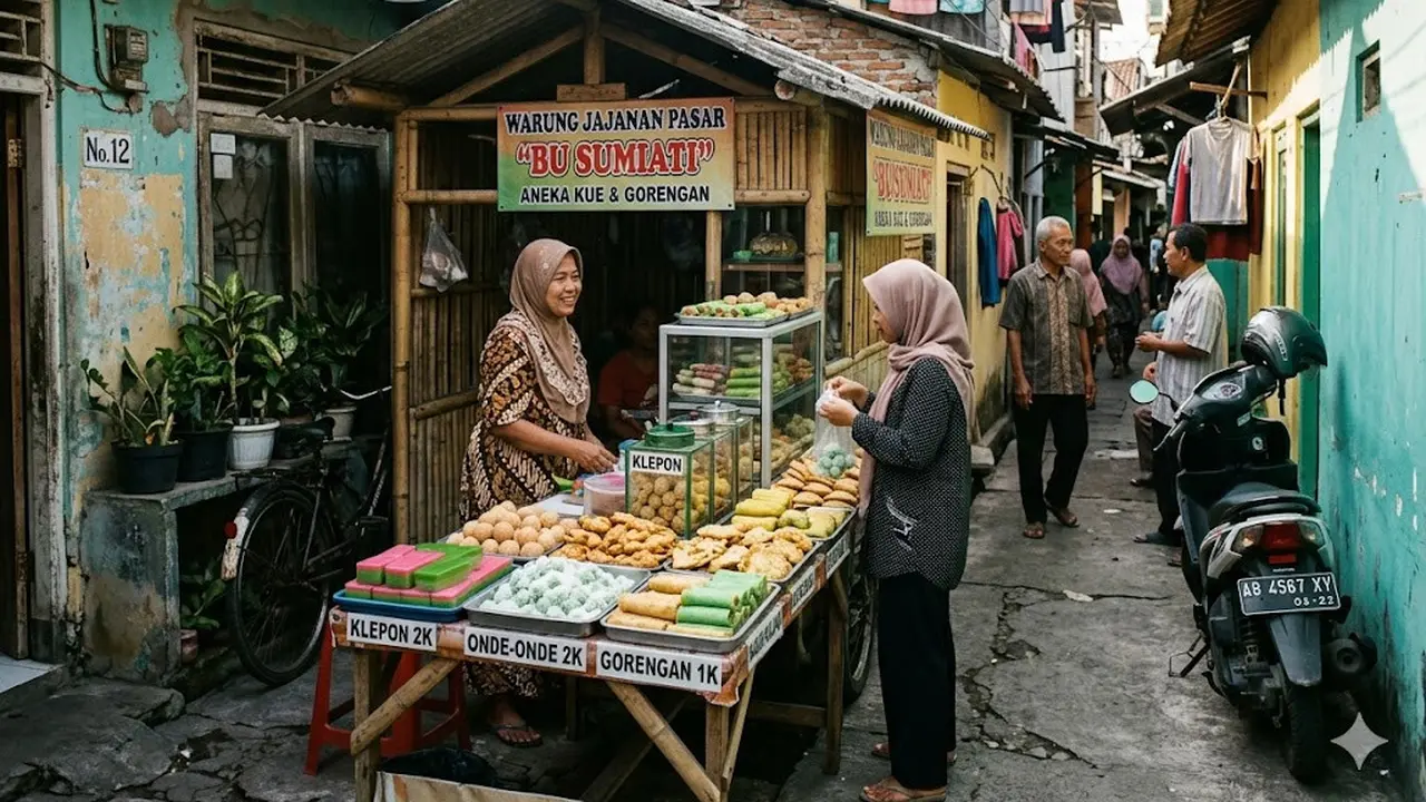 Ide Usaha di Rumah Sempit dalam Gang Padat Penduduk