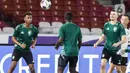 Saat ini, Green Falcon—julukan bagi timnas Arab Saudi—berada di posisi tiga klasemen grup C babak ketiga kualifikasi Piala Dunia 2026 zona Asia. (Liputan6.com/Angga Yuniar)