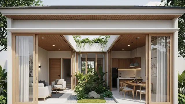 contoh rumah 1 lantai 3 kamar minimalis