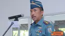 Citizen6, Surabaya: Komandan Pusdikintel Kolonel Laut (E) Jalasena Satriyawirya memberikan amanatnya pada acara penutupan kursus Intelijen dasar di aula Pusdikintelmar Kesatrian Kodikopsla, Ujung, Surabaya, Jumat (7/9). (Pengirim: Penkobangdikal).