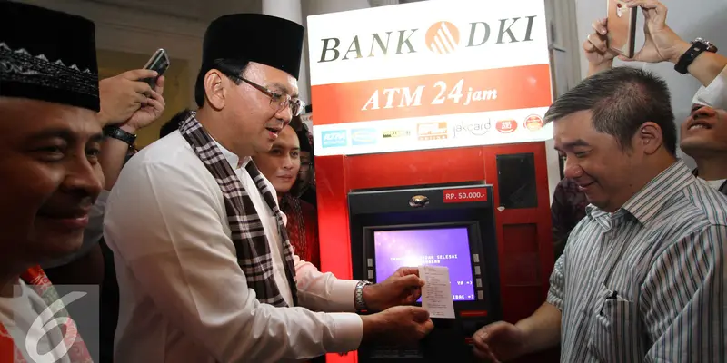 20160622- Bank DKI Operasikan Sistem E-Samsat dan E-Tiketing-Ahok-Jakarta-Gempur M Surya