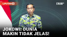 Presiden Jokowi Kembali Singgung Ketidakpastian Ekonomi di Tingkat Global