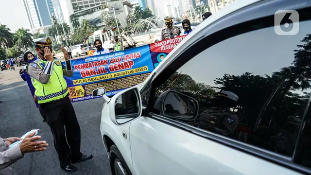 Sosialisasi Pemberlakuan Kembali Ganjil Genap