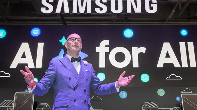 Chief Marketing Officer Samsung Eropa, Benjamin Braun. Samsung Electronics