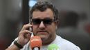 2. Mino Raiola - Agen pemain yang sempat bersitegang dengan petinggi AC Milan yang menolak Donnarumma dilepas. Raiola merupakan nagosiator yang cerdas.  (AFP/Valery Hache)