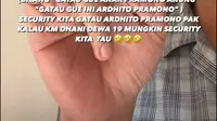 Ardhito Pramono saat mendapat tudingan bersikap tak menyenangkan di sebuah bar di Malang, Jawa Timur. (Dok via Twitter @hobikentud)