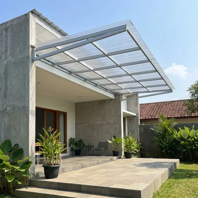Atap Teras Rumah Baja Ringan Minimalis