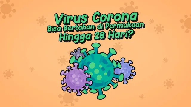 VIDEOGRAFIS: Virus Corona Bisa Bertahan di Permukaan Hingga 28 Hari?