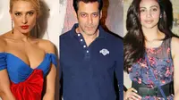 Daisy Shah meninggalkan pesta Salman Khan karena mendapat perlakuan tak menyenangkan dari kekasih Salman, Iulia Vantur.