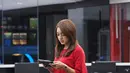 Saat ini, Nadia menjadi berprofesi menjadi seorang penyiar berita di salah satu stasiun televisi swasta Indonesia. (Liputan6.com/IG/nadiasoekarno)