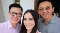 Shandy Aulia dan Ahok