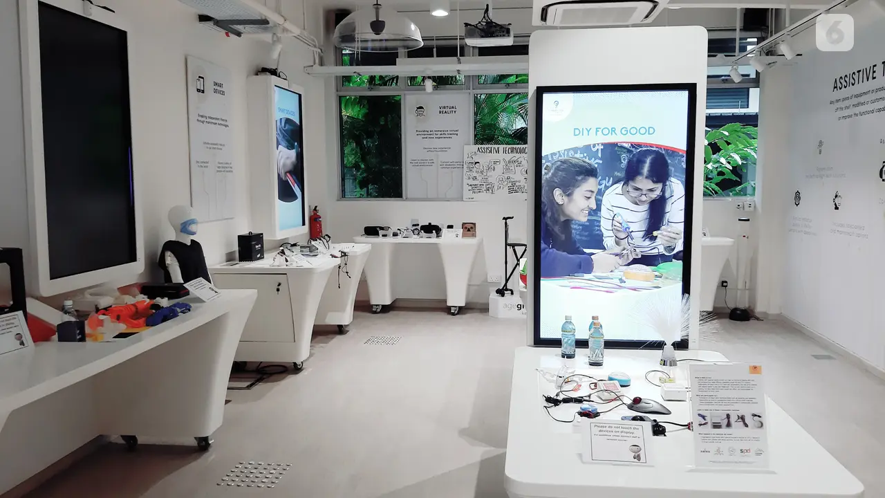 Enabling Village, fasilitas difabel yang keren di Singapura. Dok: Tommy Kurnia/Liputan6.com
