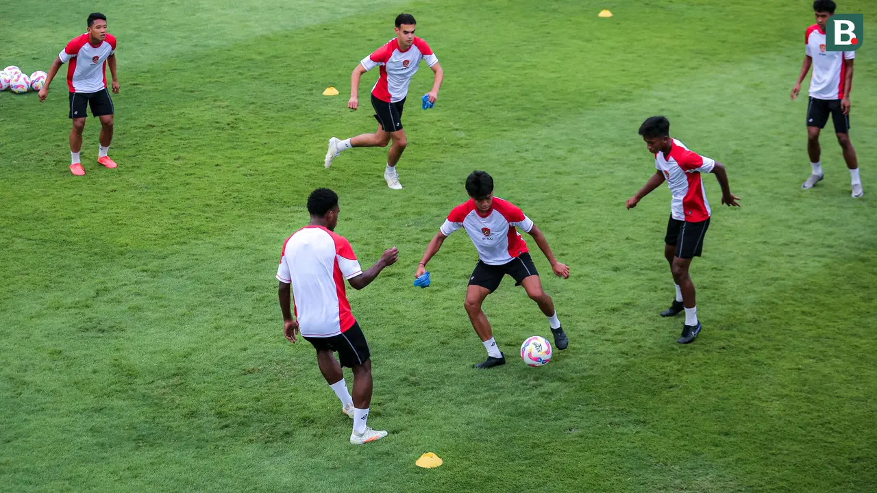 Foto: Persiapan Terakhir Timnas Indonesia U-20 Jelang Kualifikasi Piala Asia U-20 2025