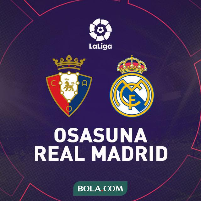 La Liga - Osasuna Vs Real Madrid