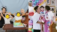 Rayakan ulang tahun anak bersama (Sumber: Instagram/ririe_fairus/baby.gempiiita)