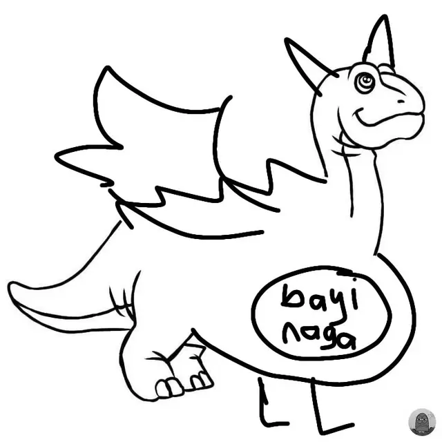 8 Potret Kreativitas Netizen saat Disuruh Menggambar Dinosaurus Ini Bikin Tepuk Jidat