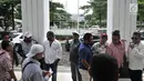 Kerabat terdakwa Hercules Rosario Marshal saat menghadiri sidang perdana di PN Jakarta Barat, Rabu (16/1). Selain Hercules, polisi juga menahan beberapa anak buahnya selaku eksekutor. (Merdeka.com/Iqbal Nugroho)