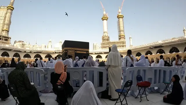 Ribuan jemaah haji Indonesia sudah mulai memasuki Kota Makkah dan melaksanakan umrah haji atau umrah wajib. (MCH PPIH ARAB SAUDI 2023)