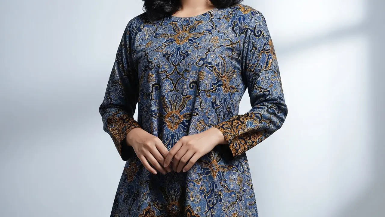 Rekomendasi Model Dress Batik untuk Anak Muda/Ilustrasi oleh AI