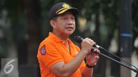 Kapolda Metro Jaya, Inspektur Jenderal Tito Karnavian saat launching Segway di Car Free Day, Bundaran HI, Jakarta, Minggu (13/9/2015). (Liputan6.com/Gempur M Surya)