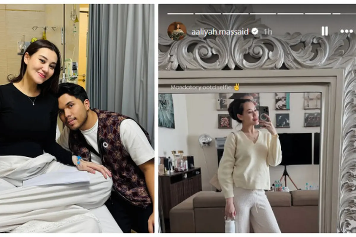 6 Potret Kondisi Terkini Aaliyah Massaid, Sempat Dilarikan ke RS karena Asam Lambung