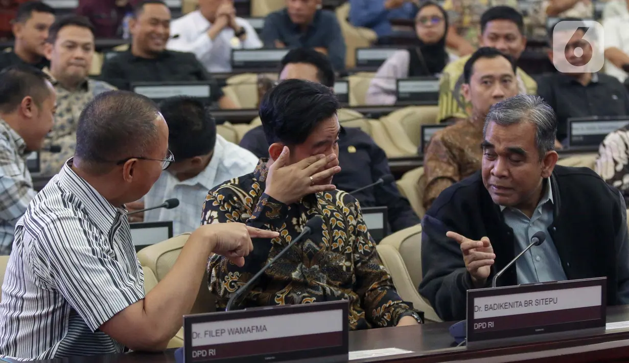 Gladi bersih upacara pelantikan dilaksanakan dengan khidmat dan selesai sekitar pukul 11.46 WIB. (Liputan6.com/Herman Zakharia)