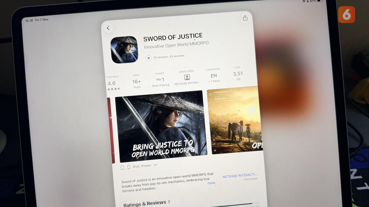Sword of Justice Resmi Rilis di Asia Tenggara, Begini Cara Download di Mobile dan PC