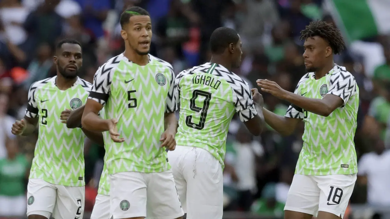 Jersey Nigeria, Piala Dunia 2018, Rusia