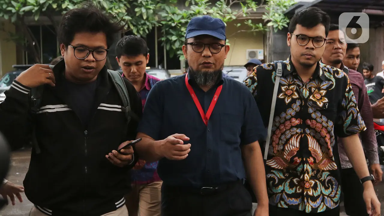 Novel Baswedan Diperiksa sebagai Saksi Kasus Penyiraman Air Keras