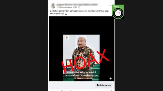 Klaim Video Gubernur Papua tentang Bantuan Pemerintah Diperiksa Ulang