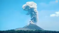 Potret Terakhir NASA di Gunung Anak Krakatau yang Disebut Picu Tsunami Anyer