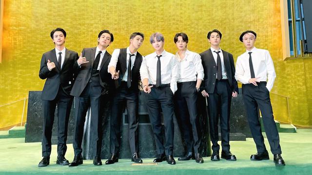 BTS di PBB. (Twitter/ bts_bighit)