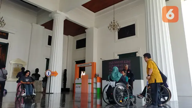 Ilustrasi penyandang disabilitas.