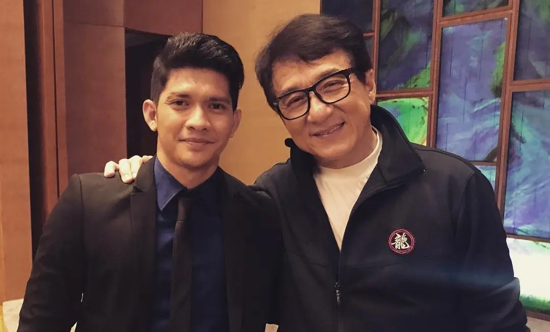 Iko Uwais dan Jackie Chan