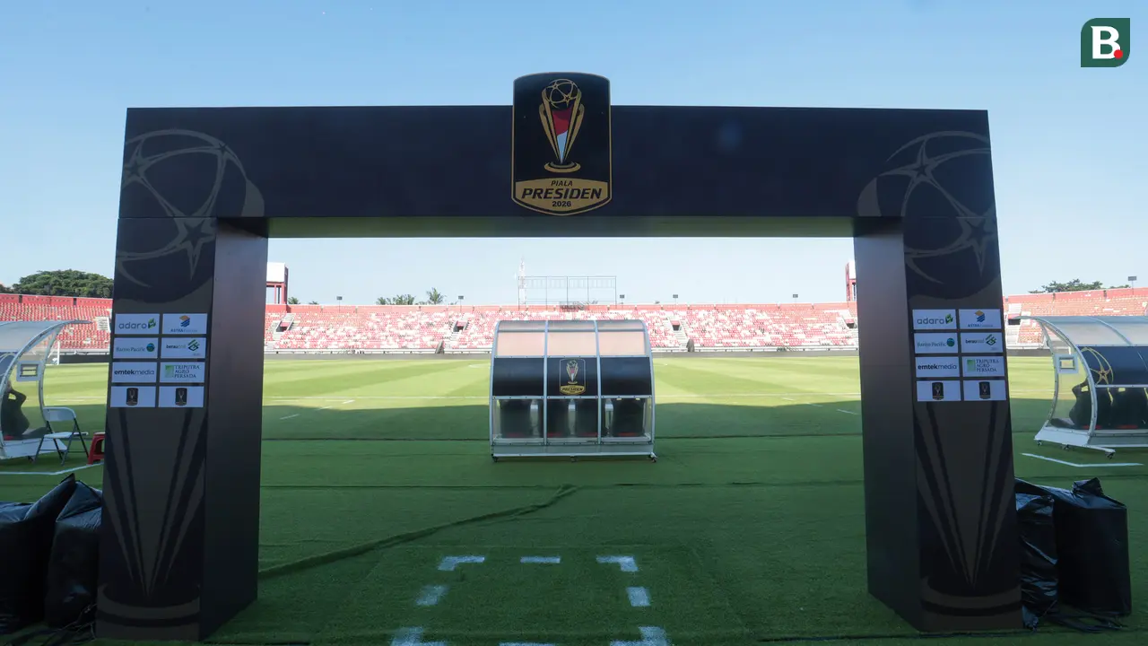 Foto: Stadion Kapten I Wayan Dipta Bersolek Sambut Final Piala Presiden 2026 Persib Vs Persebaya