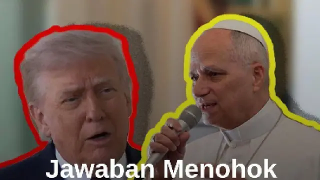 Pope Leo Langsung Balas Donald Trump dengan Jawaban Menohok