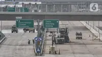 Kondisi Sejumlah Ruas Tol Arah Jakarta di Hari Kedua Usai Libur Lebaran