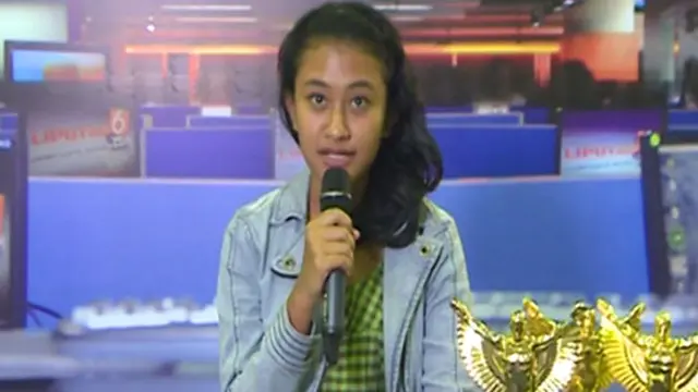 Windi Pengunjung dan Peserta Presenter di Indonesia Broadcaster Expo 2013
