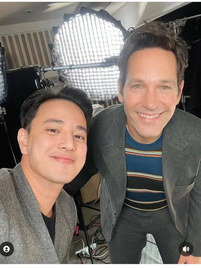 Billy Davidson hadiri gala premiere film Ant-Man and the Wasp: Quantumania di Australia (Foto: Instagram @billydavidson_)
