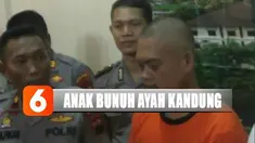 Tersangka mengaku nekat memukul ayah kandungnya lantaran kesal sering dimarahi korban karena tidak memiliki pekerjaana.