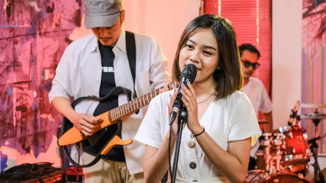 Salah satu band yang tampil di Jogja Music Week 2021