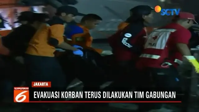 10 kantong jenazah korban jatuhnya Lion Air JT-610 dibawa ke RS Polri Said Sukanto, Kramat Jati, untuk dilakukan proses identifikasi.