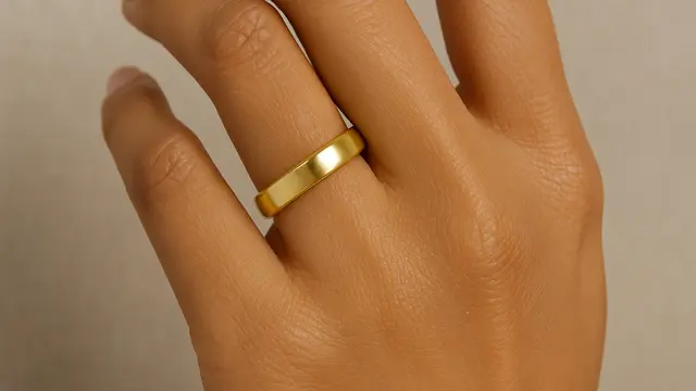 7 Model Cincin Emas yang Terlihat Simpel Tapi Bikin Tangan Terlihat Cantik dan Mewah