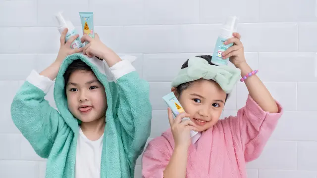 Produk perawatan kulit anak dari Azarine Kids. Dok Azarine