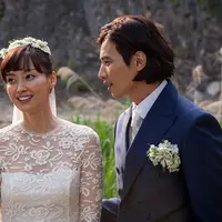 Suasana pernikahan Lee Na Young dan Won Bin. (via eden9.com)