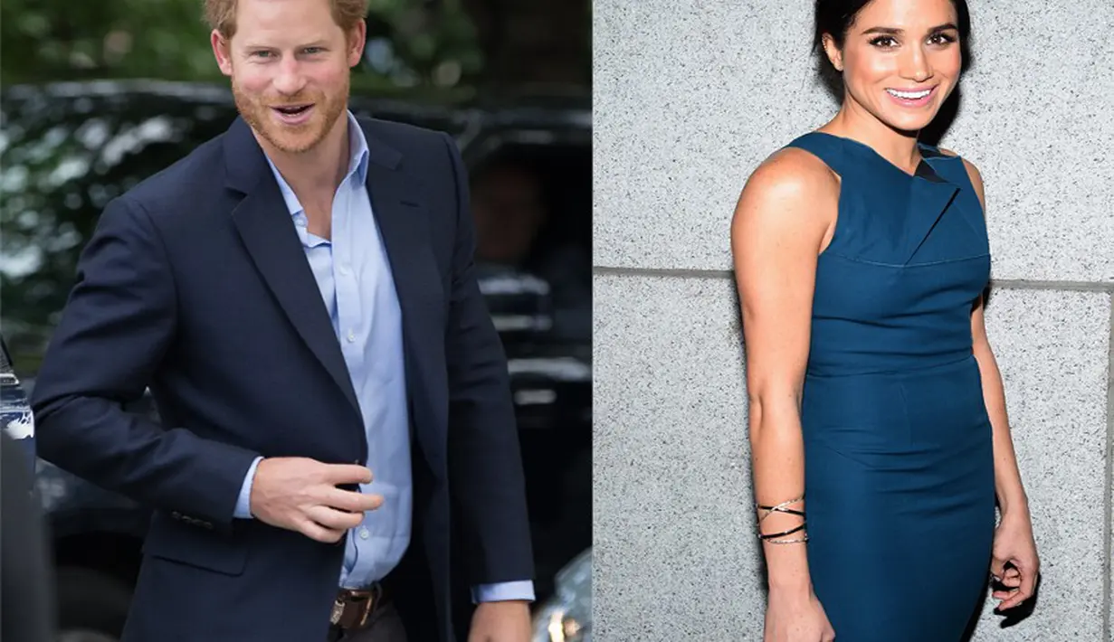 Pertemuan Pangeran Harry dan aktris cantik Meghan Markle sepertinya memang tergolong serius. Dikabarkan keduanya akan melagsungkan pertunangan, dan Harry sudah mengenalkan Meghan pada ayahnya, Pangeran Charles. (AFP/Bintang.com)