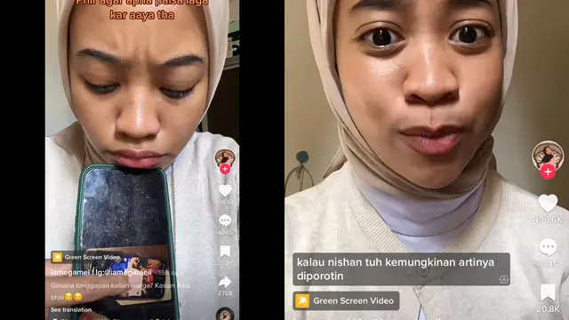 Asib Ali Bhore, pria asal India yang lamarannya ditolak keluarga kekasih di Wajo, Sulawesi Selatan. (Sumber: TikTok @iamegamei)