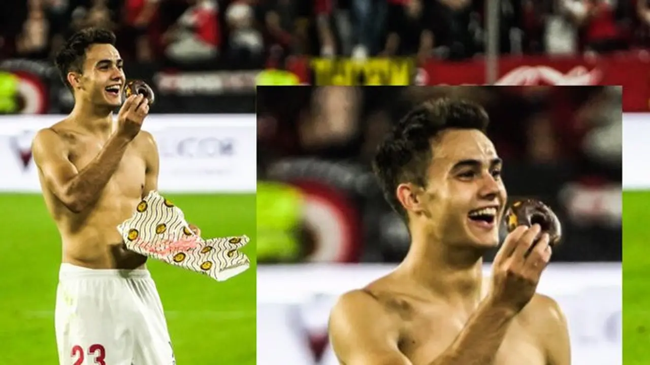 Unik, Pemain Real Madrid Selebrasi Makan Donat yang Dilempar Penonton