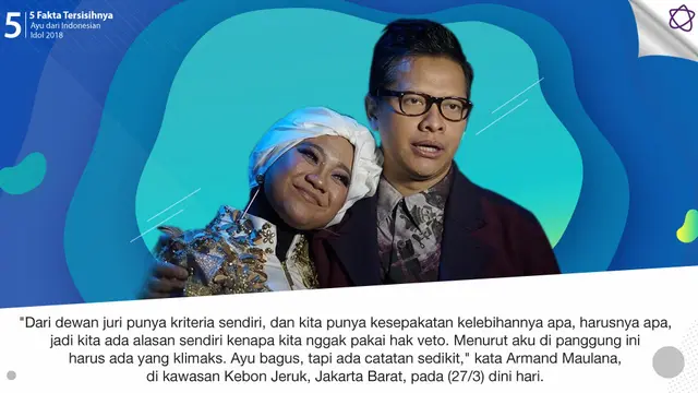 [Bintang] 5 Fakta Tersisihnya Ayu dari Indonesian Idol 2018